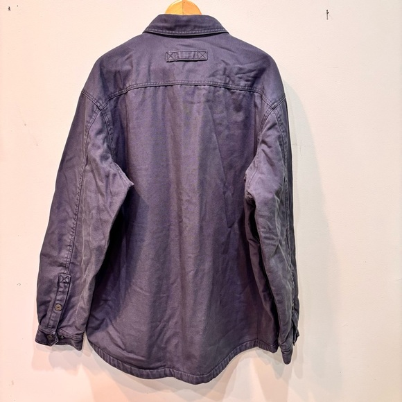 Duluth Trading Fleece Lined Canvas Workwear Jacket Heavy Men’s Size XL-Tall - Picture 8 of 11